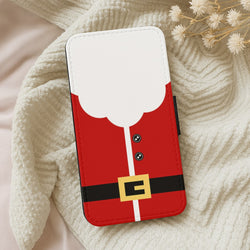 Santa Clause Outfit Wallet Phone Case