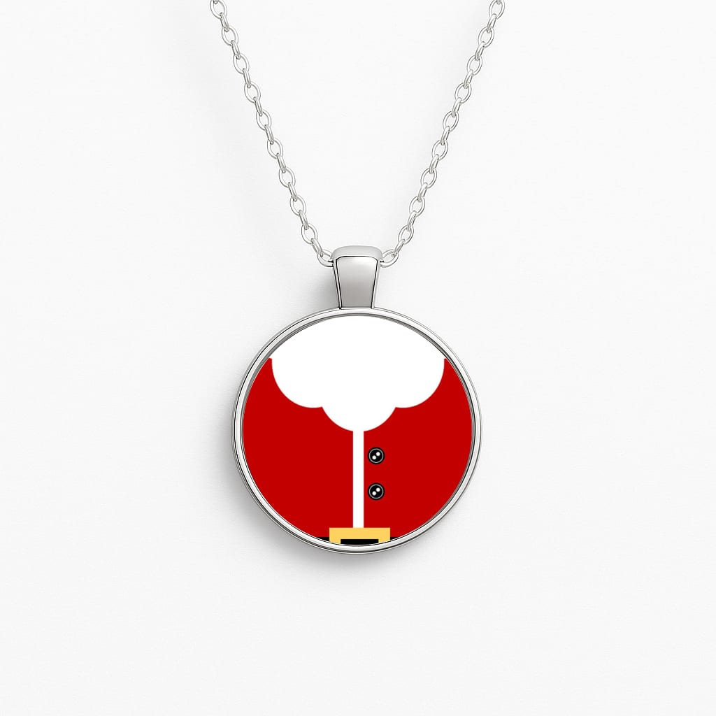 Santa Clause Outfit Necklace