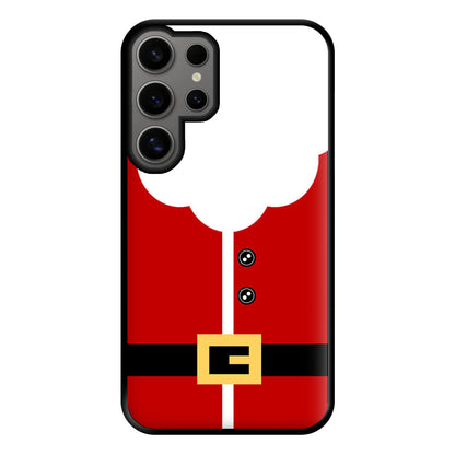 Santa Clause Outfit Phone Case for Galaxy S24 Ultra