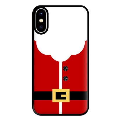 Santa Clause Outfit Phone Case for iPhone XS Max