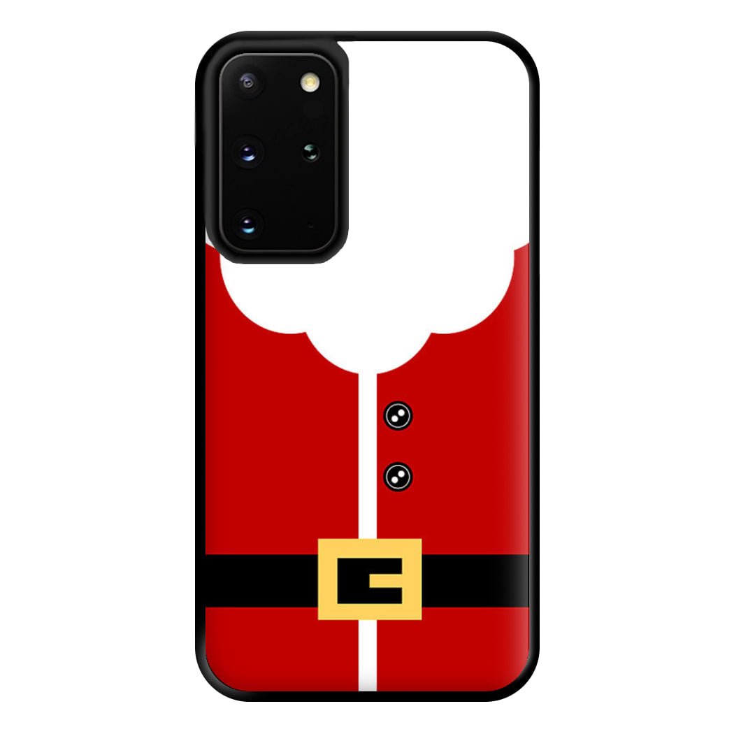 Santa Clause Outfit Phone Case for Galaxy S20 Plus