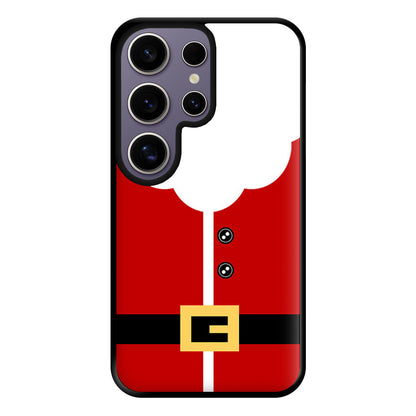 Santa Clause Outfit Phone Case for Galaxy S25 Ultra