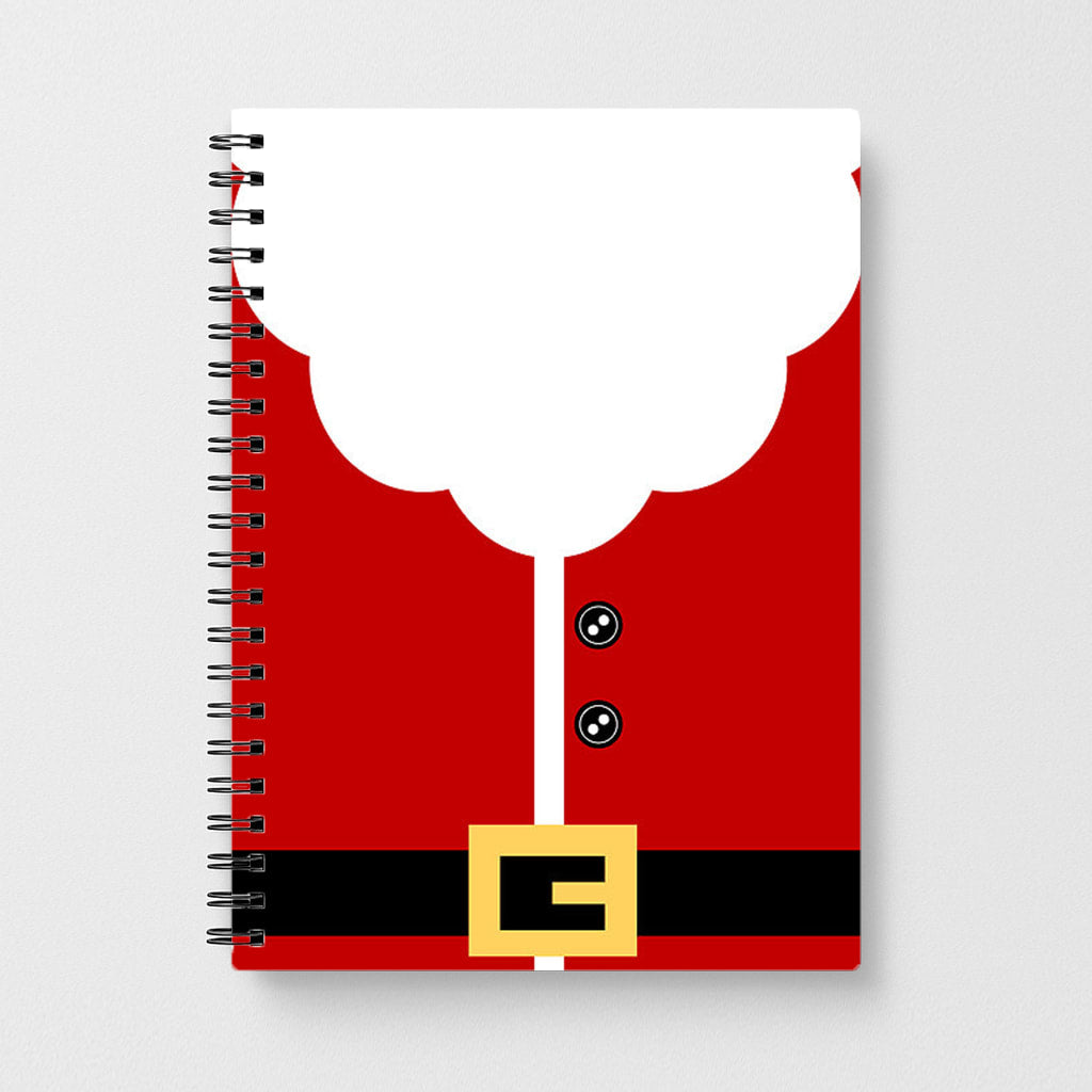 Santa Clause Outfit Notebook