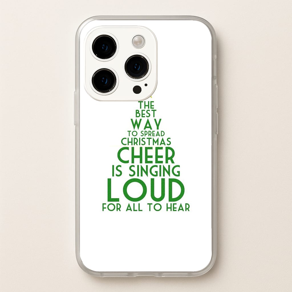The Best Way To Spread Christmas Cheer - Elf  - Elf Phone Case for iPhone 14 Pro Max