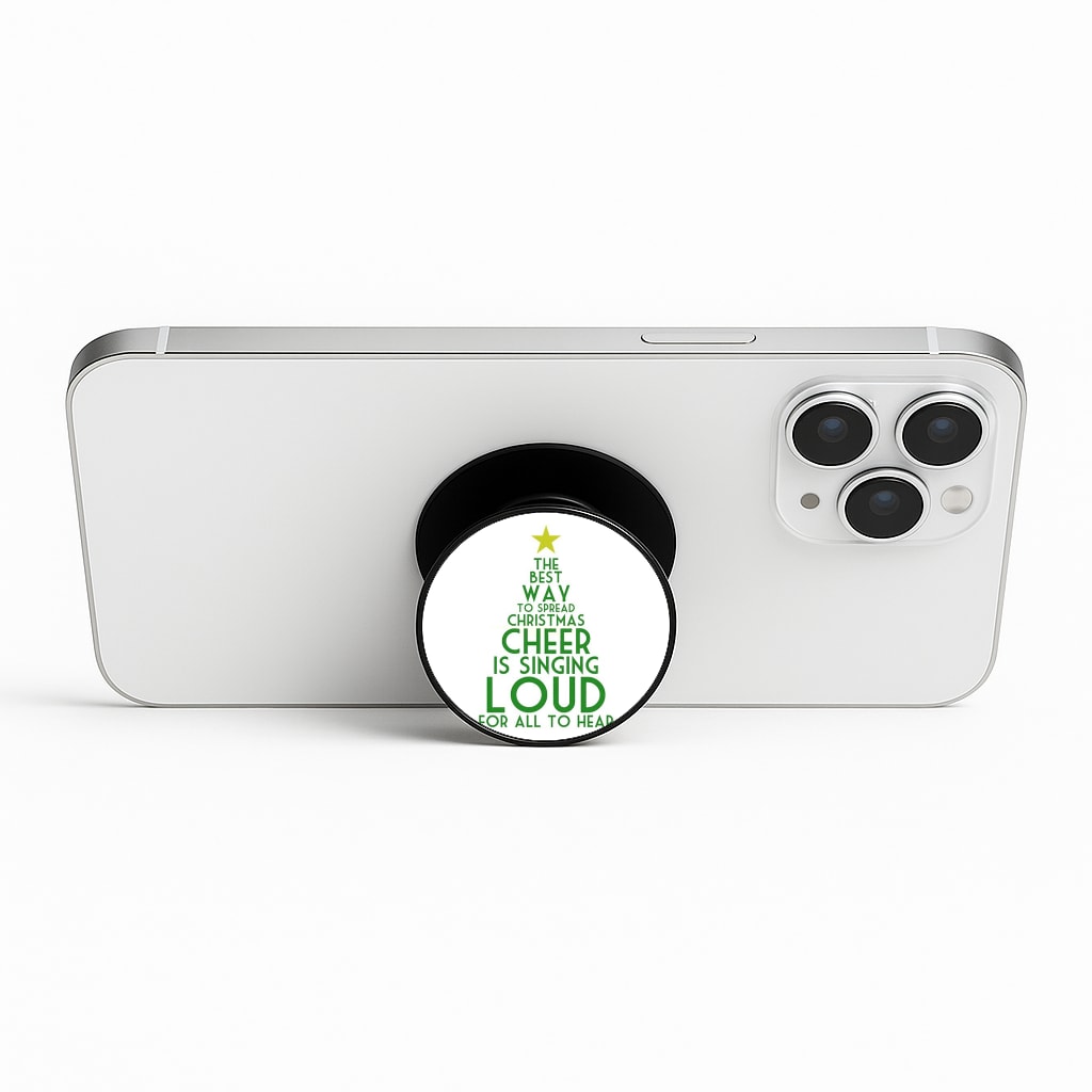 The Best Way To Spread Christmas Cheer - Elf Phone Stand