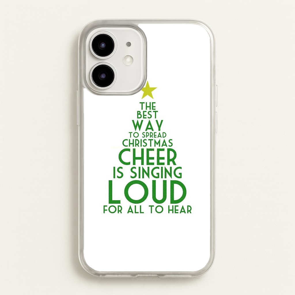 The Best Way To Spread Christmas Cheer - Elf  - Elf Phone Case for iPhone 12 Mini