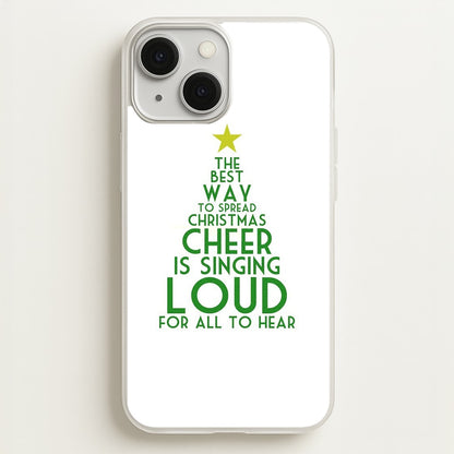 The Best Way To Spread Christmas Cheer - Elf  - Elf Phone Case for iPhone 13