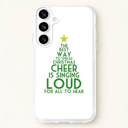 The Best Way To Spread Christmas Cheer - Elf Phone Case for Galaxy S26 Plus