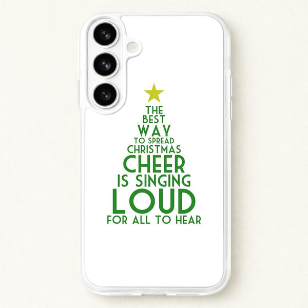 The Best Way To Spread Christmas Cheer - Elf Phone Case for Galaxy S26 Plus