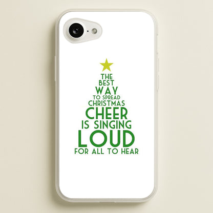 The Best Way To Spread Christmas Cheer - Elf  - Elf Phone Case for iPhone 16e