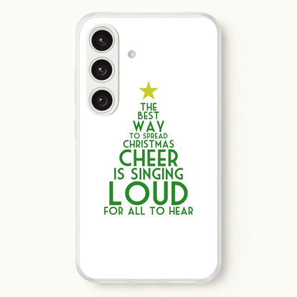 The Best Way To Spread Christmas Cheer - Elf  - Elf Phone Case for Galaxy S25 Plus