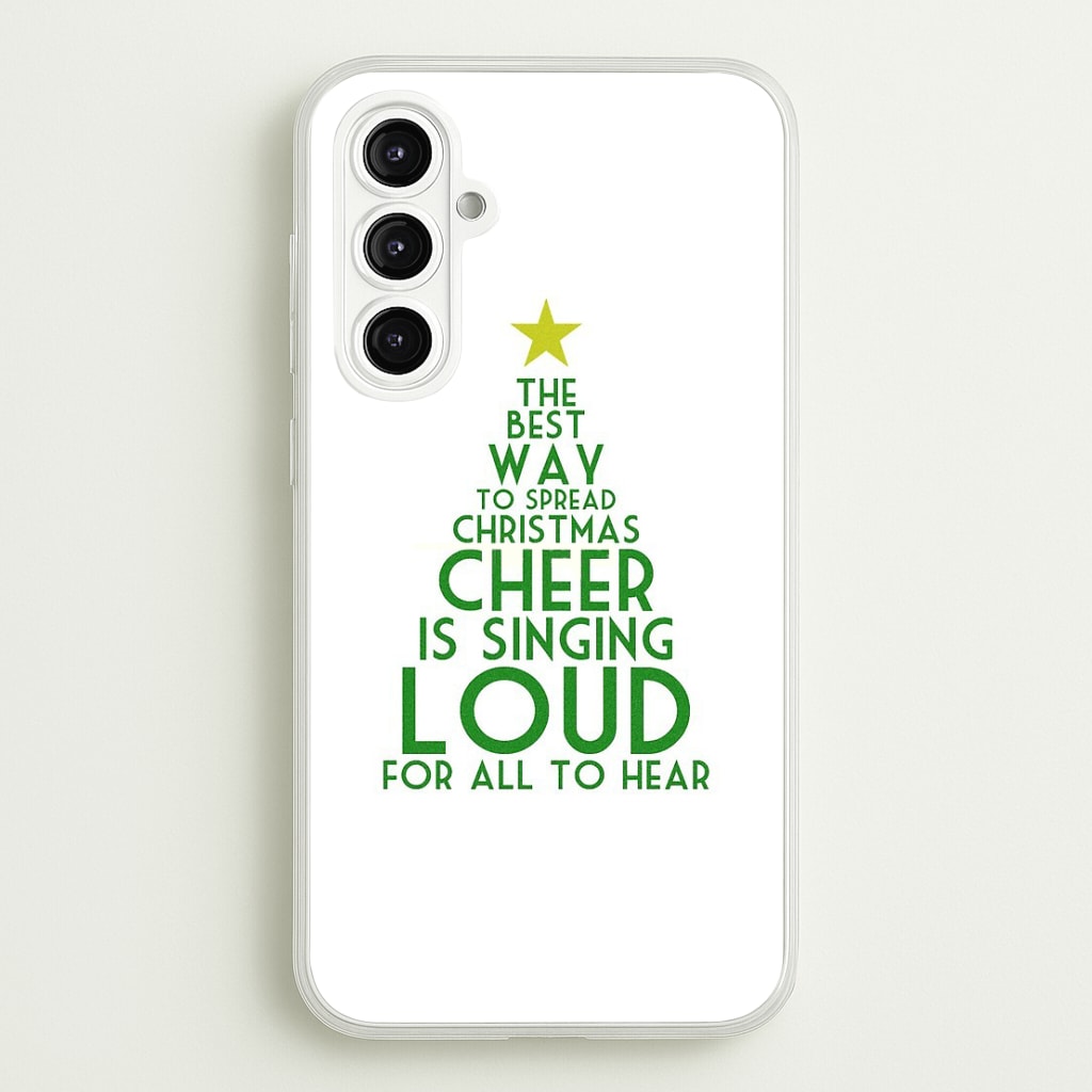 The Best Way To Spread Christmas Cheer - Elf  - Elf Phone Case for Galaxy A16