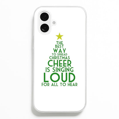 The Best Way To Spread Christmas Cheer - Elf Phone Case