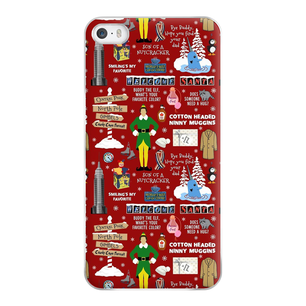 Red Elf Pattern Phone Case for iPhone 5 / 5s / SE 2016