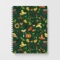 Bright Autumn Notebook