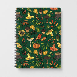 Bright Autumn Notebook