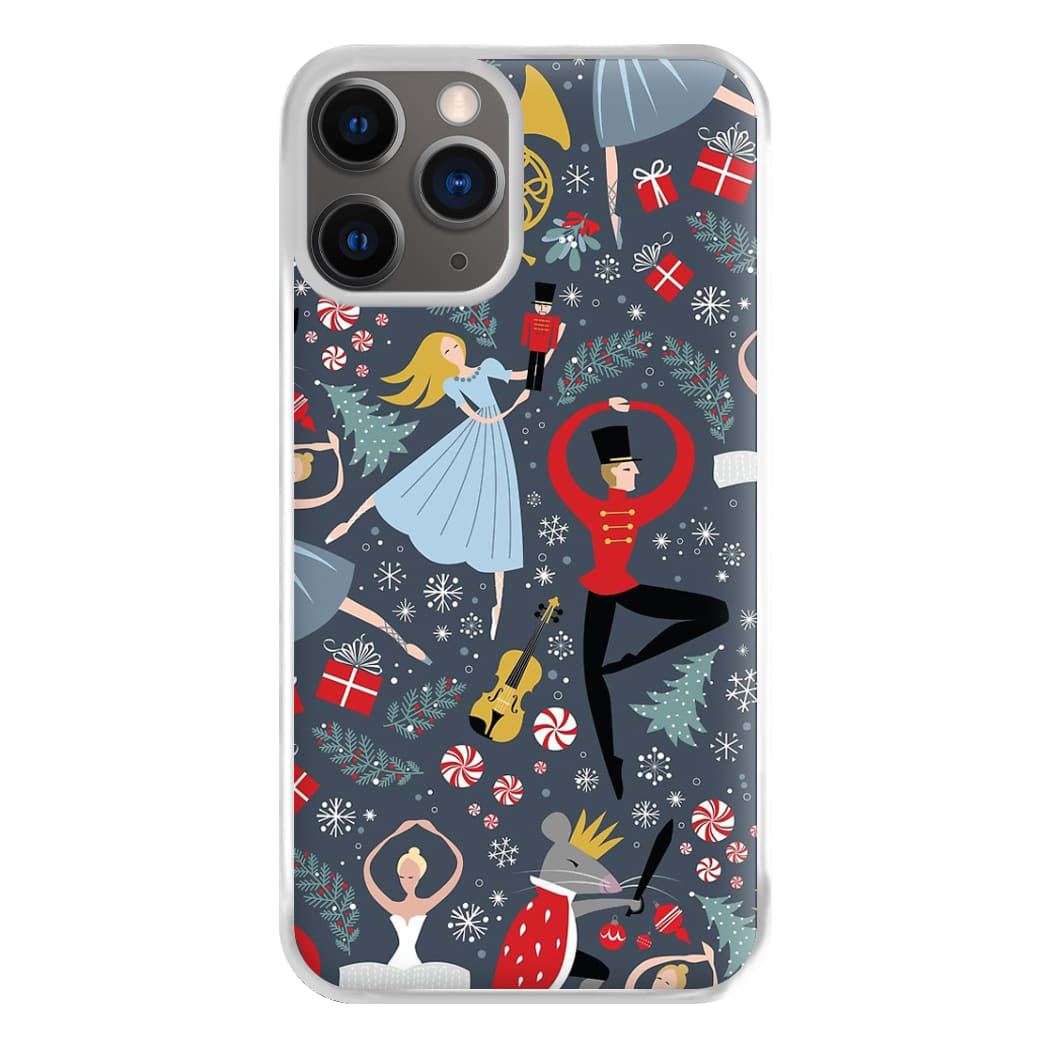 Nutcracker Ballet Pattern - Christmas Phone Case for iPhone 12 Pro Max