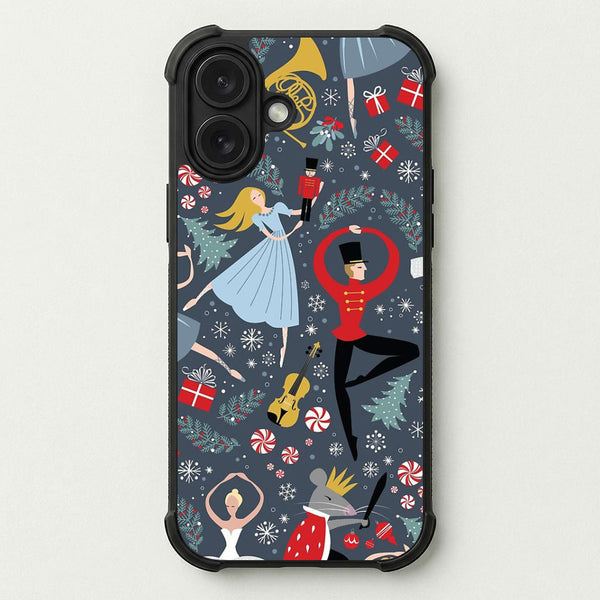 Nutcracker Ballet Pattern - Christmas Phone Case — Bumper case