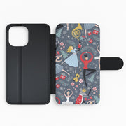 Nutcracker Ballet Pattern - Christmas Flip Wallet Phone Case 2