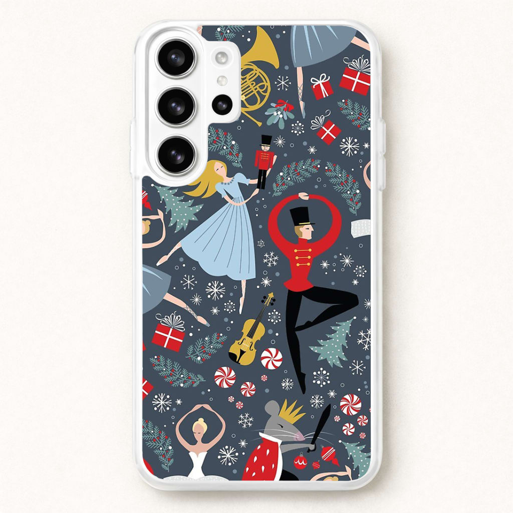 Nutcracker Ballet Pattern - Christmas Phone Case for Galaxy S26 Ultra