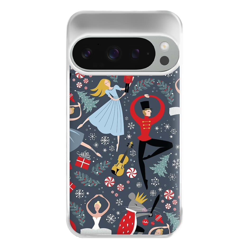 Nutcracker Ballet Pattern - Christmas Phone Case for Google Pixel 9 Pro XL