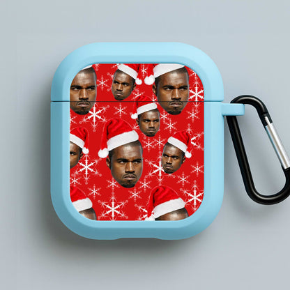 Christmas Kanye Blue AirPods Case