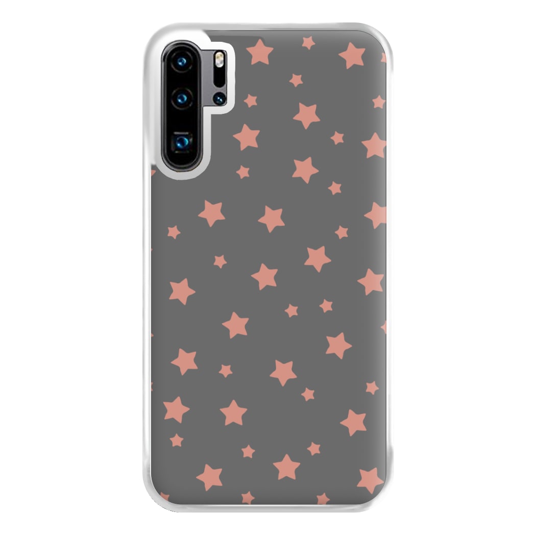 Rose Gold Star Pattern Phone Case for Huawei P30 Pro