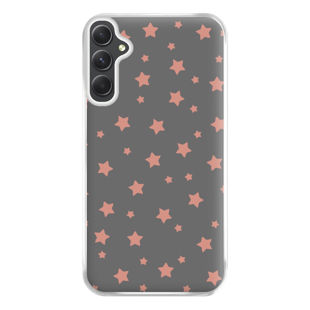 Rose Gold Star Pattern Phone Case