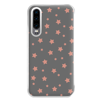 Rose Gold Star Pattern Phone Case for Huawei P30