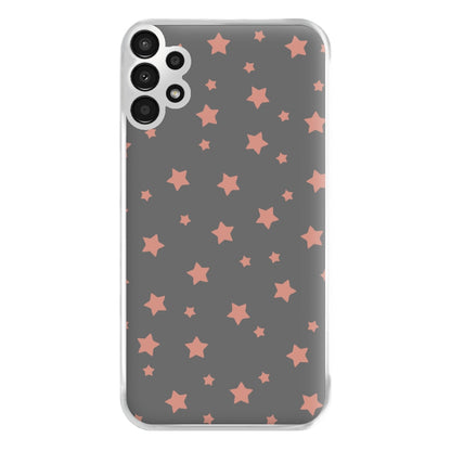 Rose Gold Star Pattern Phone Case for Galaxy A13