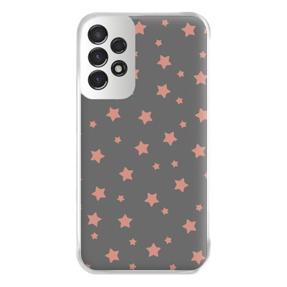 Rose Gold Star Pattern Phone Case for Galaxy A53