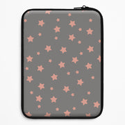 Rose Gold Star Pattern Laptop Sleeve 1