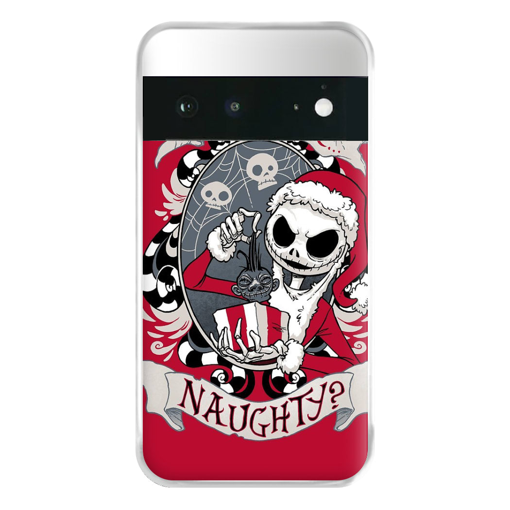 Nice Or Naughty - A Nightmare Before Christmas Phone Case for Google Pixel 6a