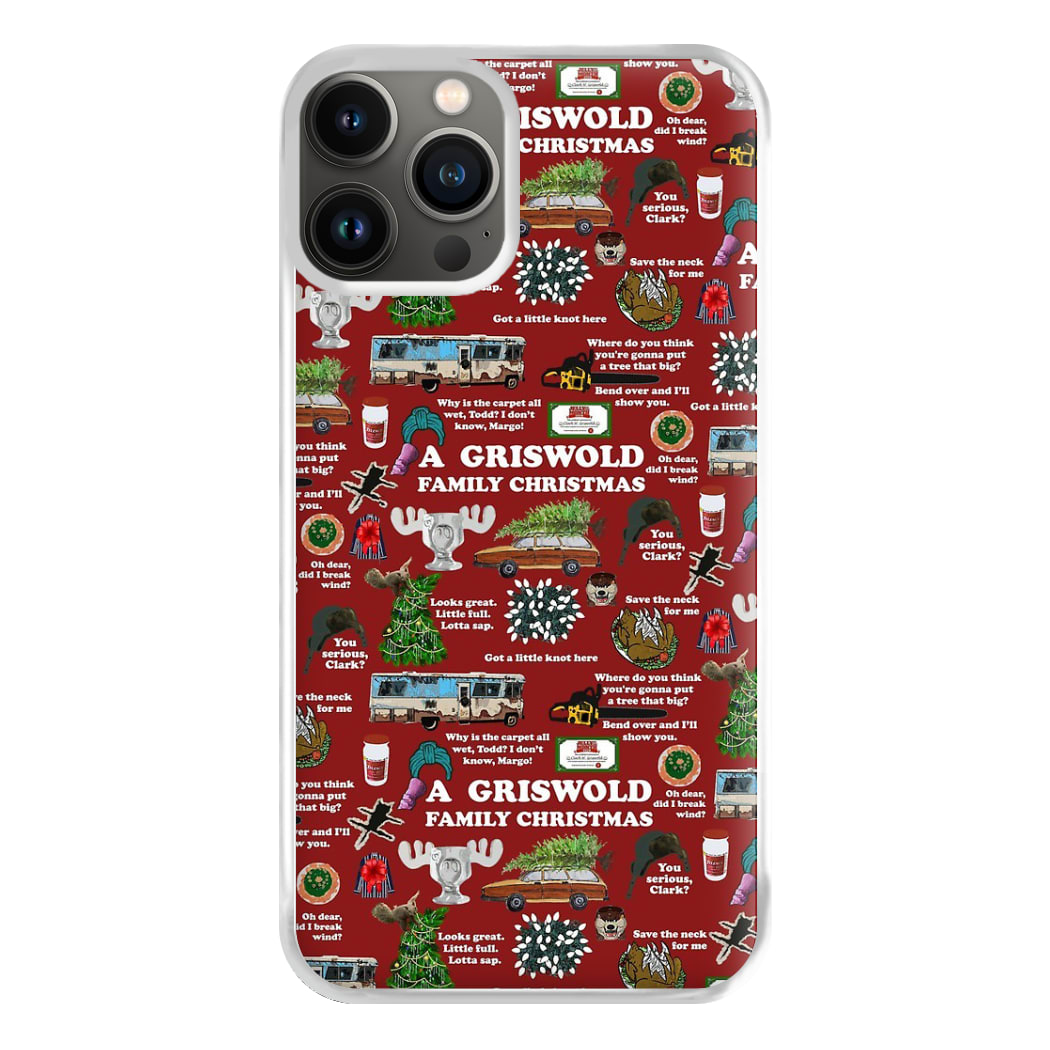 Christmas Holiday Collage Phone Case for iPhone 11 Pro Max