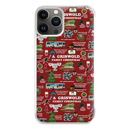 Christmas Holiday Collage Phone Case for iPhone 11 Pro Max