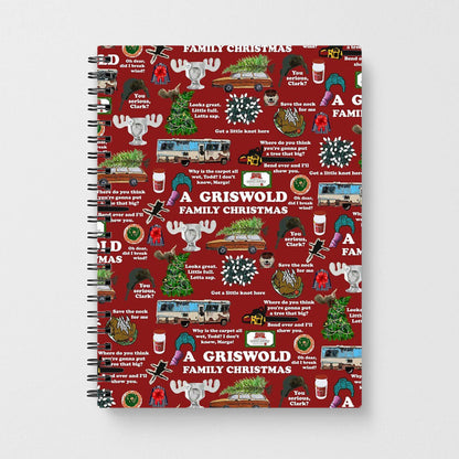Christmas Holiday Collage Notebook