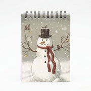 Christmas Snowman Drawing Notebook 4