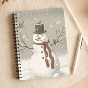 Christmas Snowman Drawing Notebook 3