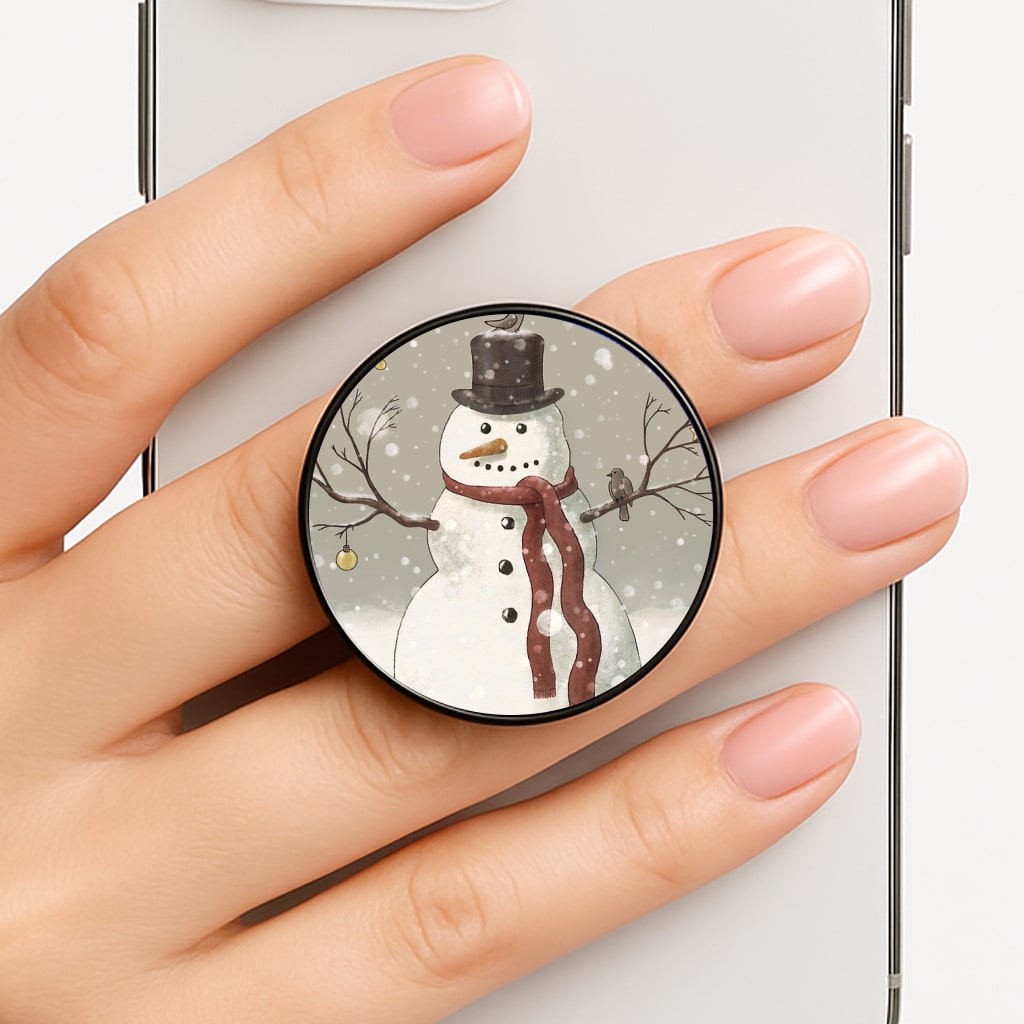 Christmas Snowman Drawing FunGrip