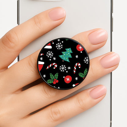 Christmas Objects Pattern Phone Grip