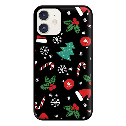 Christmas Objects Pattern Phone Case for iPhone 11