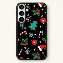 Christmas Objects Pattern Phone Case for Galaxy S26
