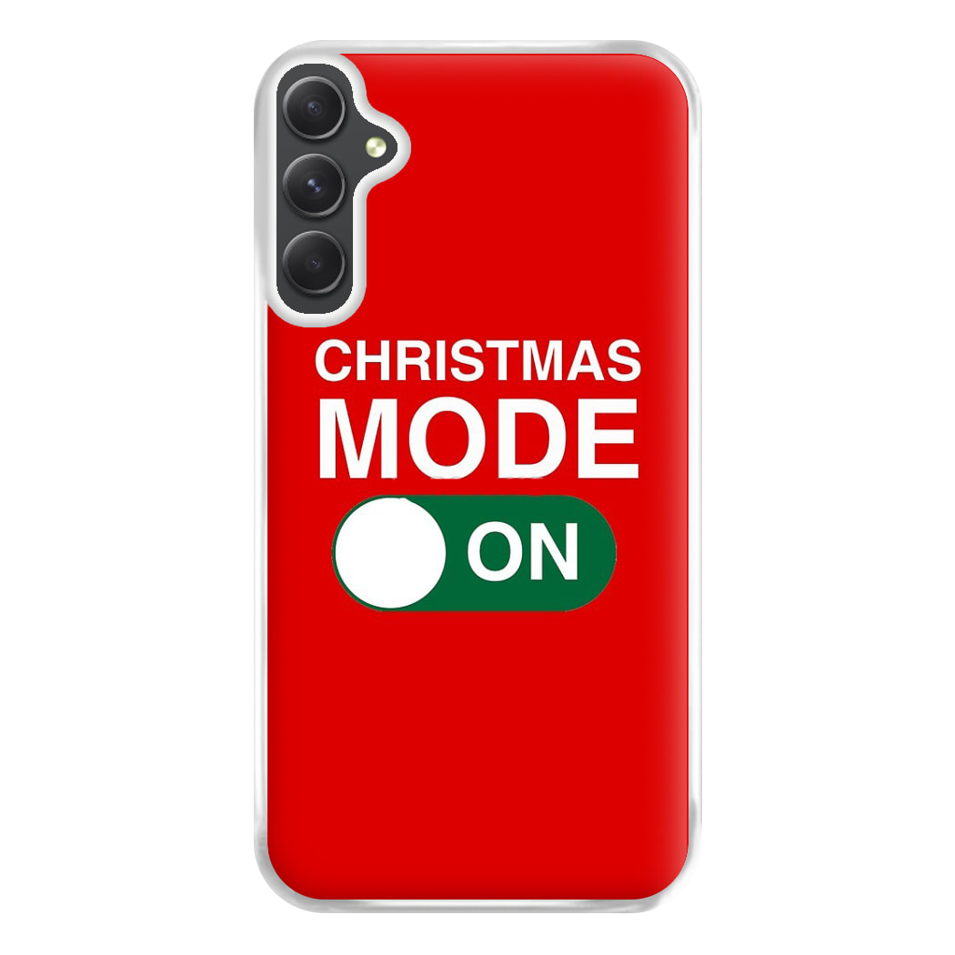 Christmas Mode On Phone Case for Galaxy A54