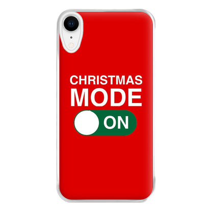 Christmas Mode On Phone Case for iPhone XR