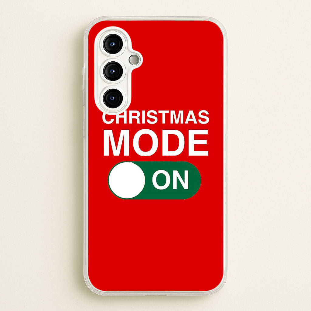 Christmas Mode On  - Elf Phone Case for Galaxy A54