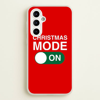 Christmas Mode On  - Elf Phone Case for Galaxy A54