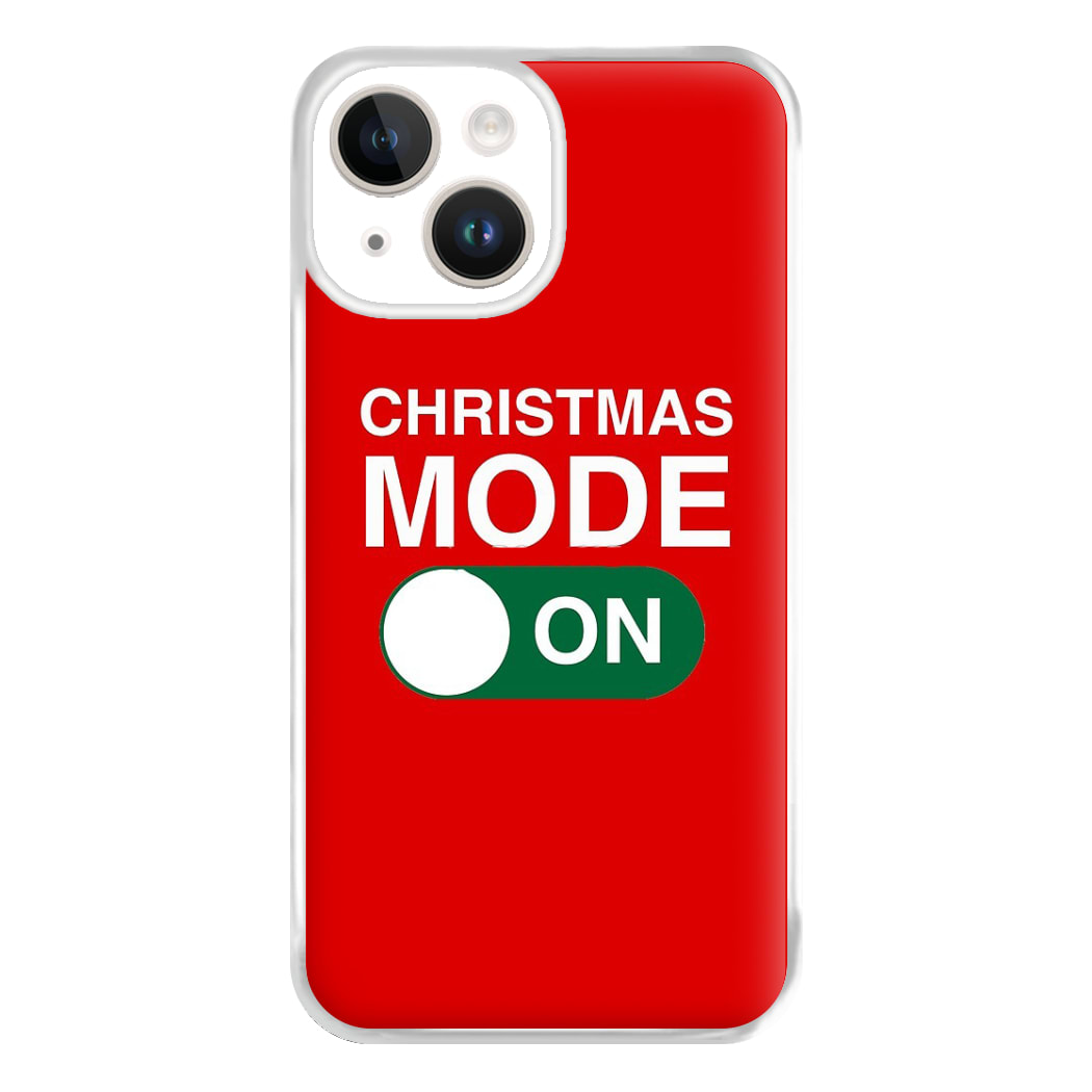 Christmas Mode On Phone Case for iPhone 14