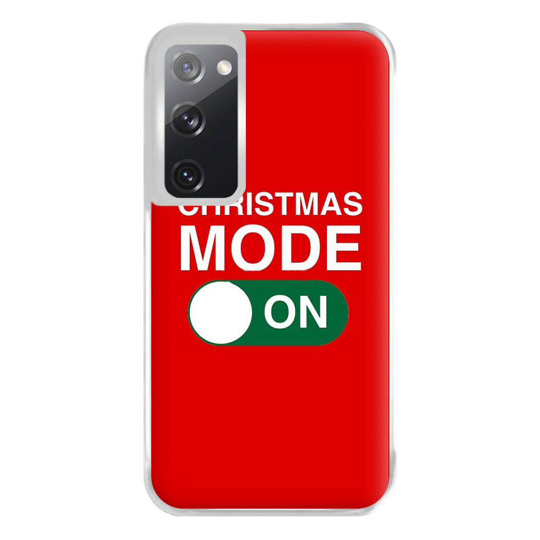 Christmas Mode On Phone Case for Galaxy S20FE