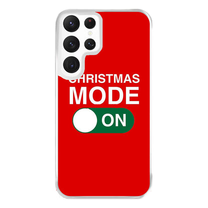 Christmas Mode On Phone Case for Galaxy S22 Ultra