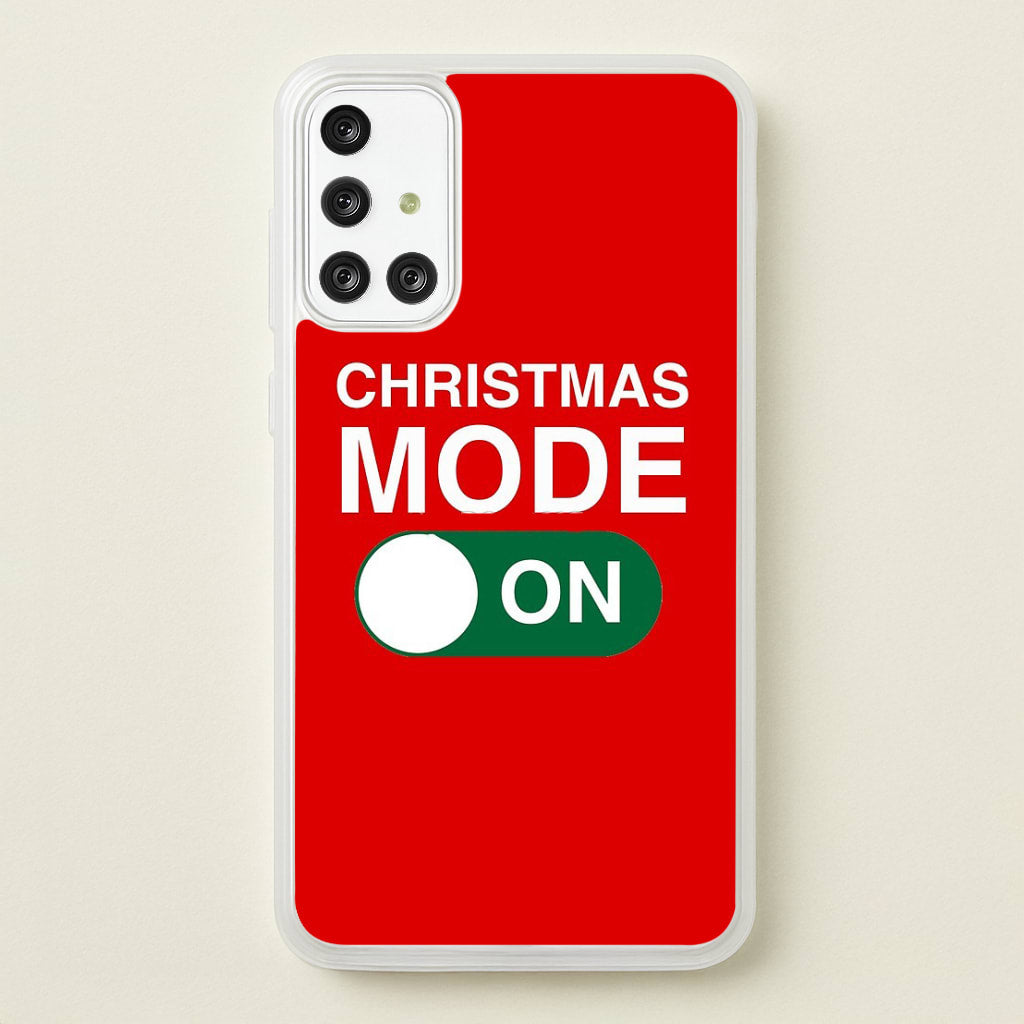 Christmas Mode On  - Elf Phone Case for Galaxy A71